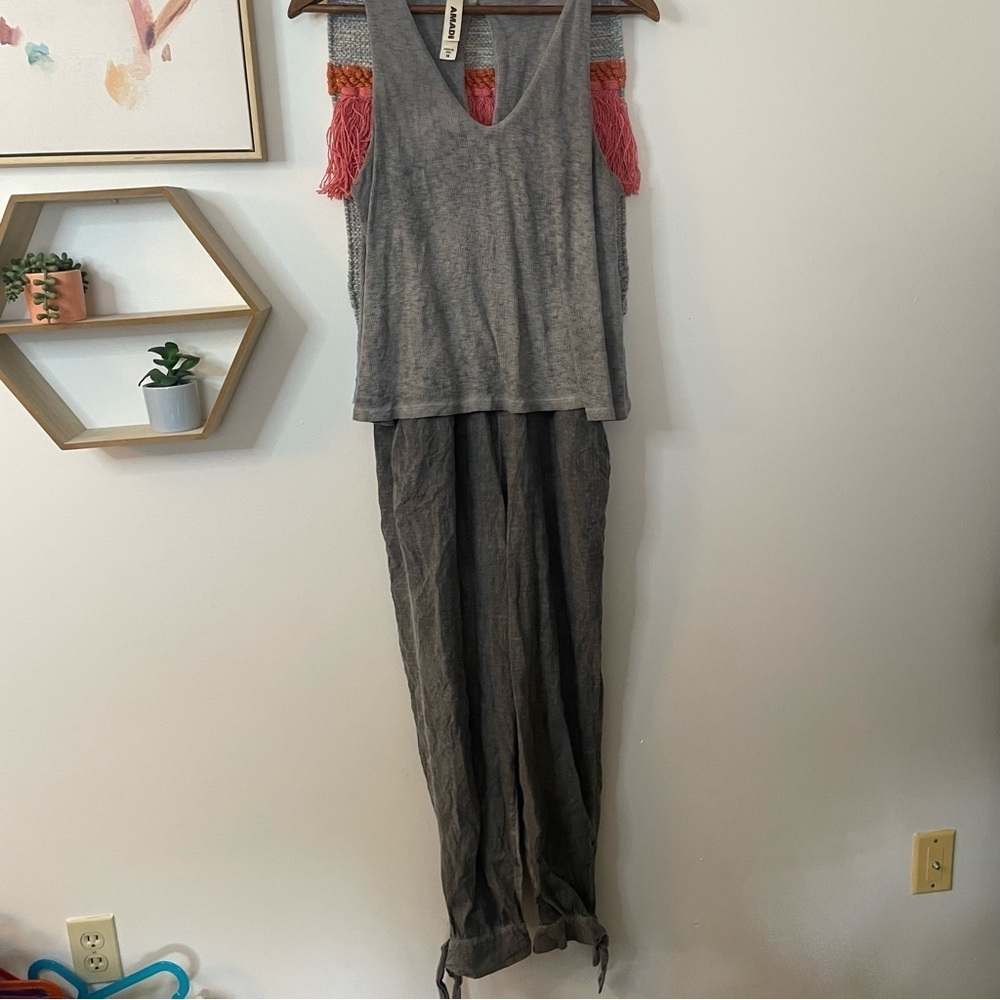 Anthropologie Amadi Anacopa Jumpsuit size medium - Picture 2 of 12